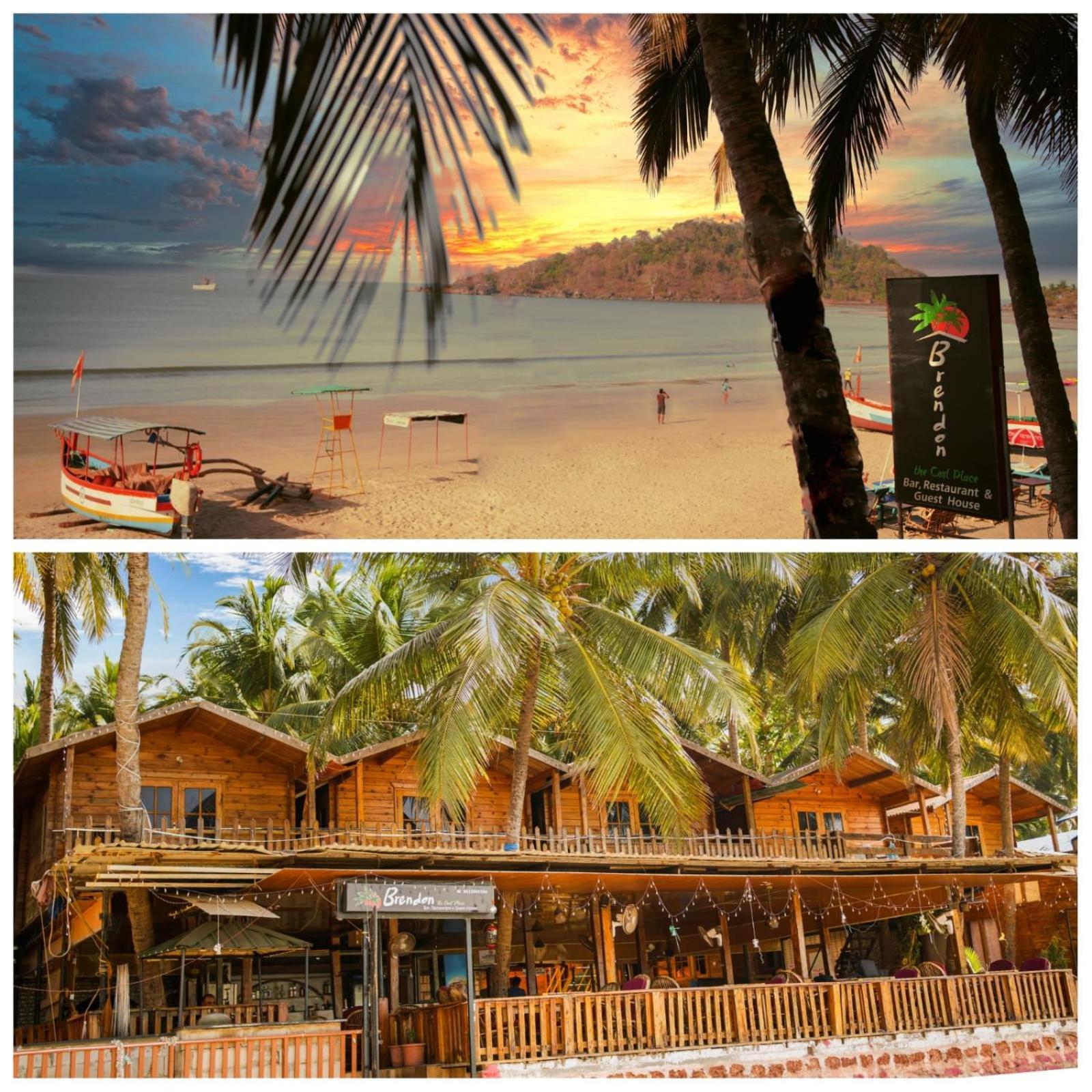 Brendons Goa Hotell Palolem Exteriör bild
